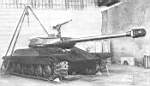 Деревянная модель танка Ис-6