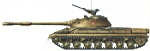 Тяжелый танк Т-10М. Группа советских войск в Германии, 1970 год.